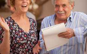 Ihre Gastgeber Paola Cabras und Alfonso Silba - Foto: Ingo Wandmacher